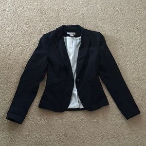 H&M Navy Blazer Jacket Sz 4